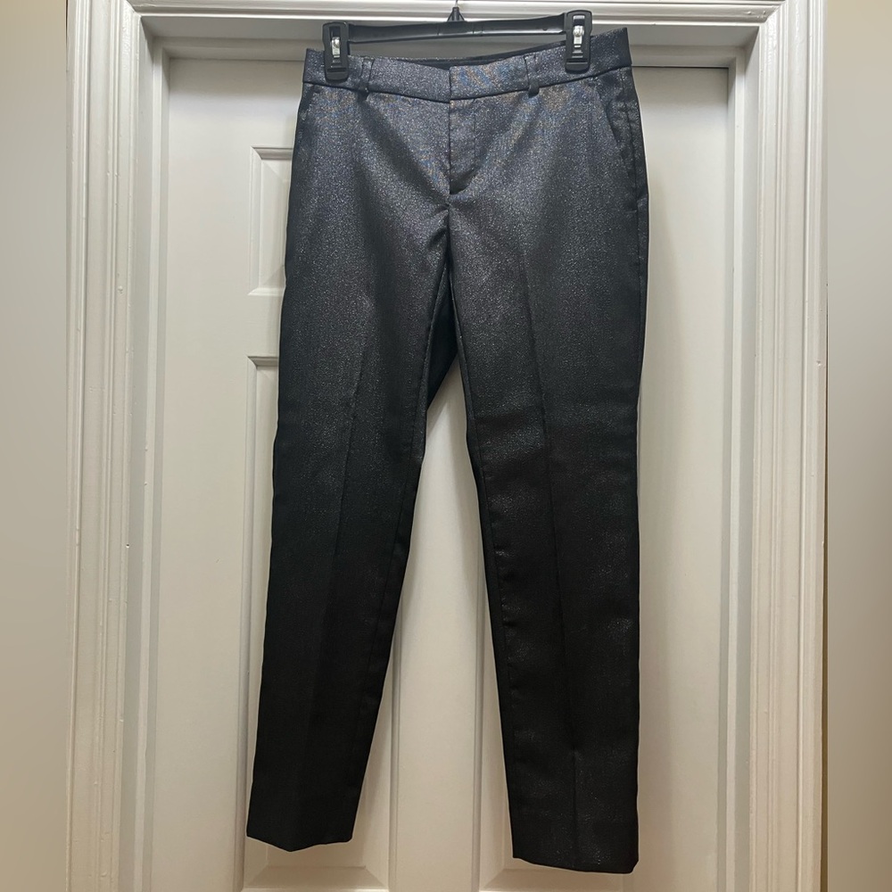 Banana Republic Silvery Black Pants